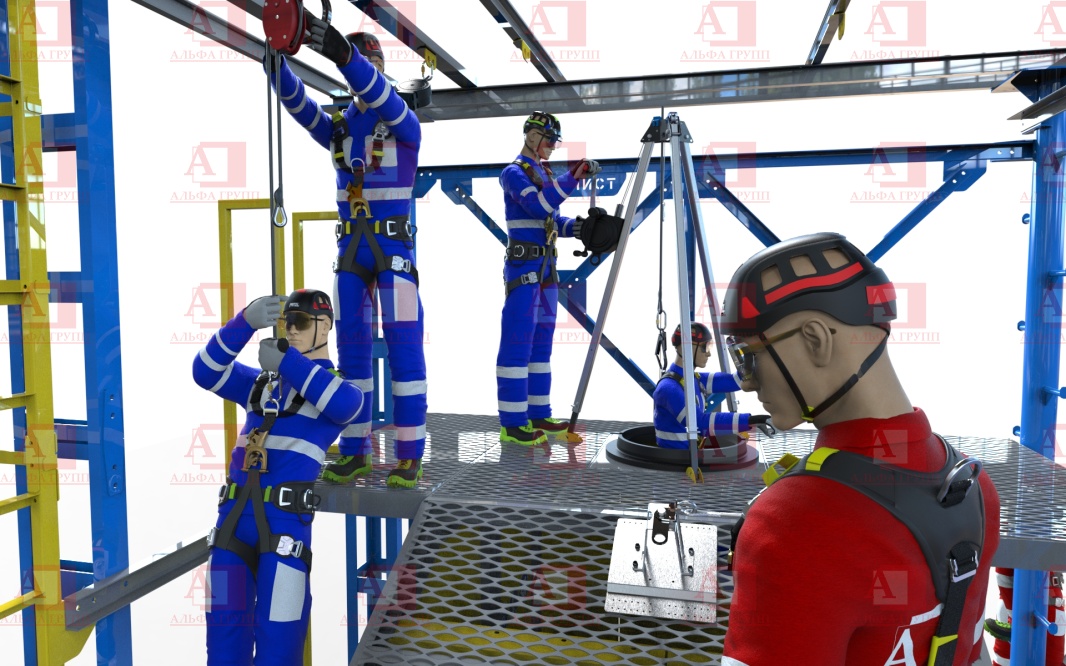 Учебно-тренировочный комплекс "Альпинист-01-02-1"